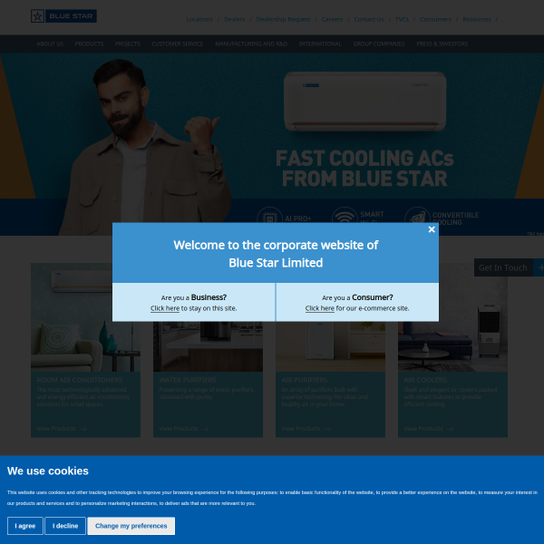 bluestarindia.com