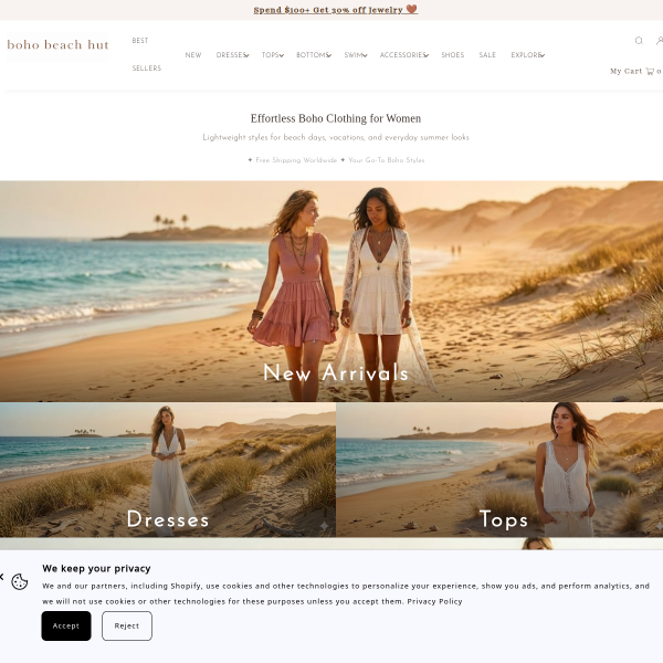 bohobeachhut.com