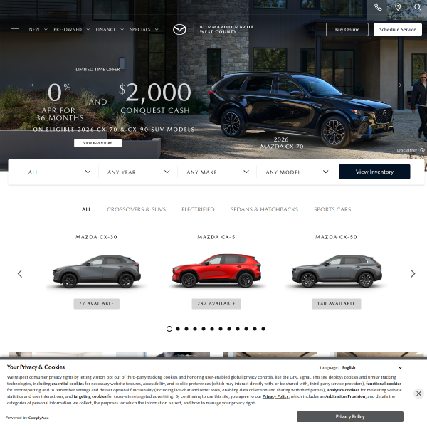 bommaritomazdawest.com