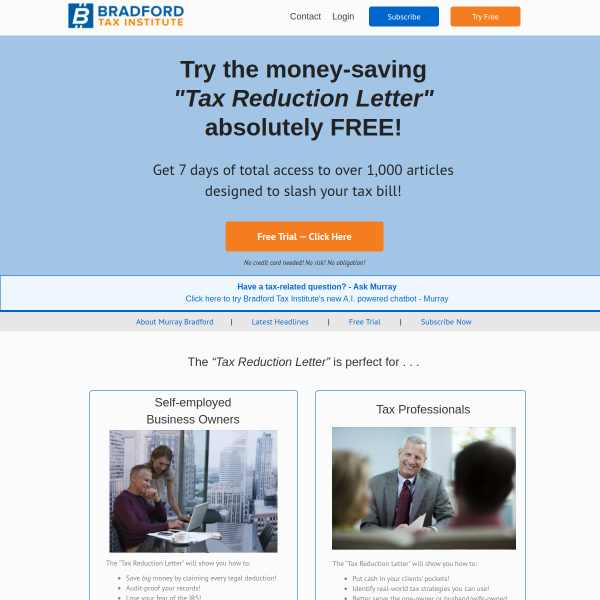 bradfordtaxinstitute.com