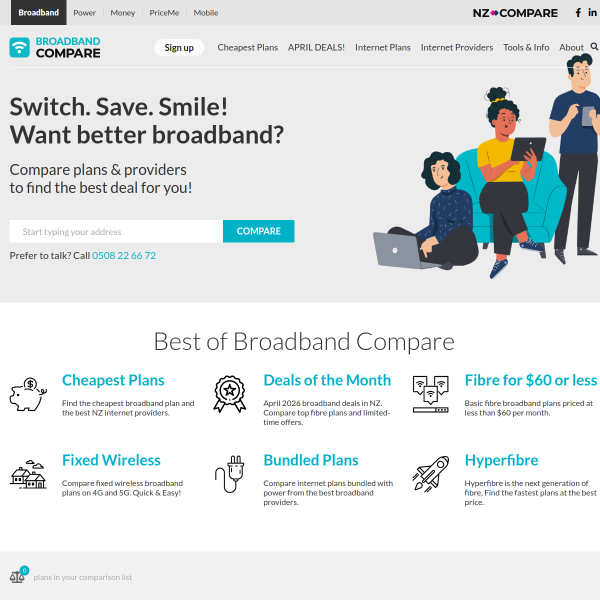 broadbandcompare.co.nz