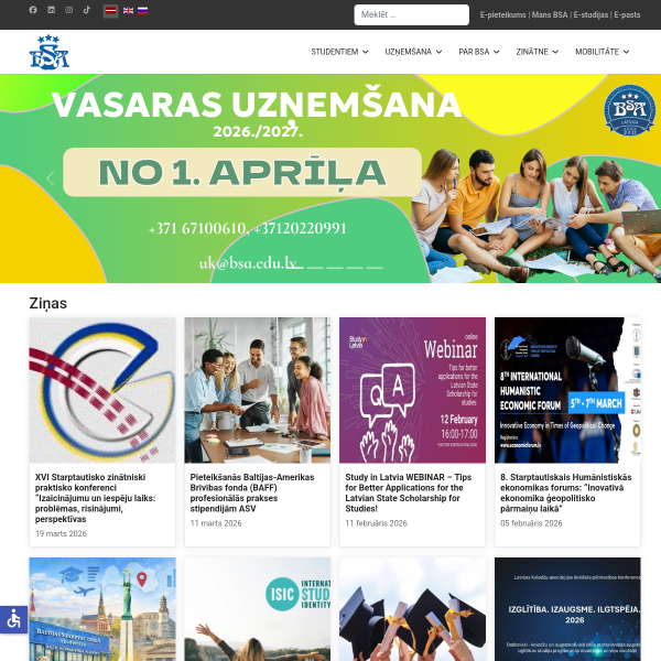 bsa.edu.lv