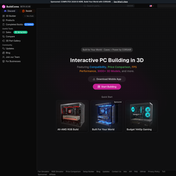 buildcores.com