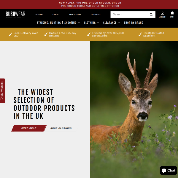 bushwear.co.uk