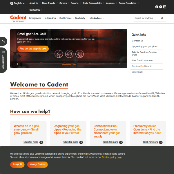 cadentgas.com