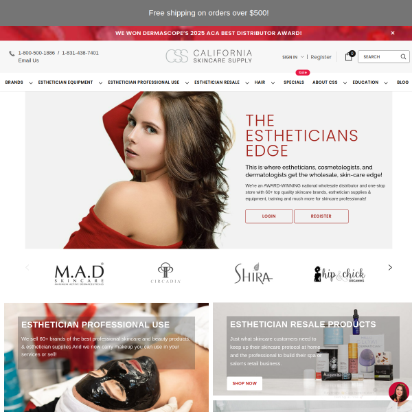 californiaskincaresupply.com