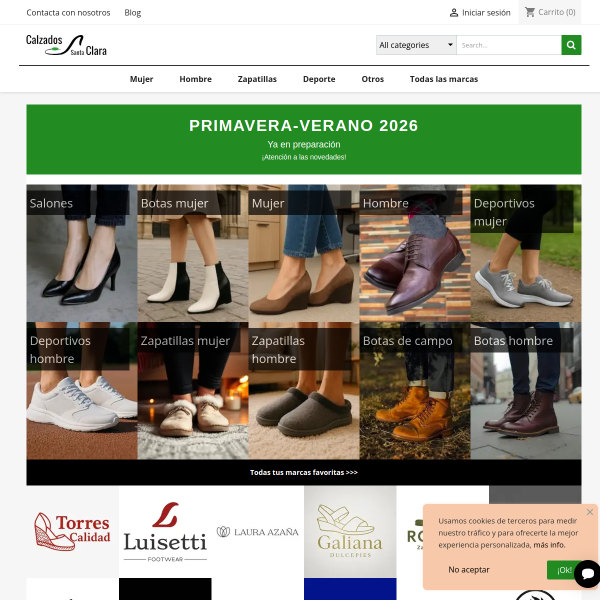 calzadossantaclara.com