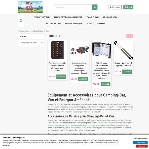campingcarstore.com