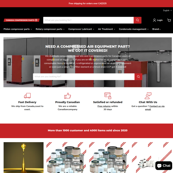 canadacompressorparts.com