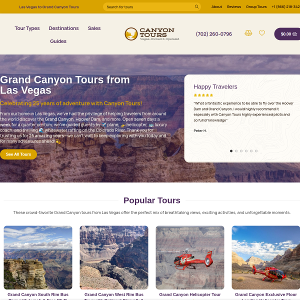 canyontours.com