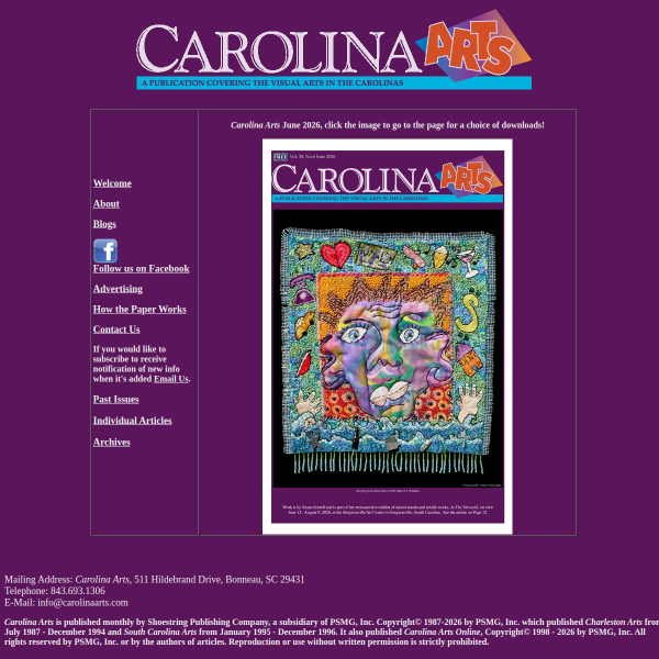 carolinaarts.com