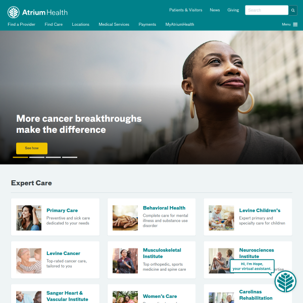 carolinashealthcare.org