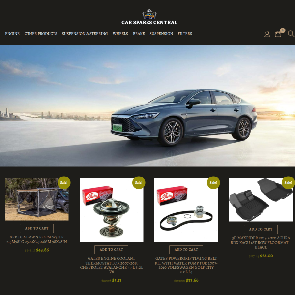 carsparescentral.com