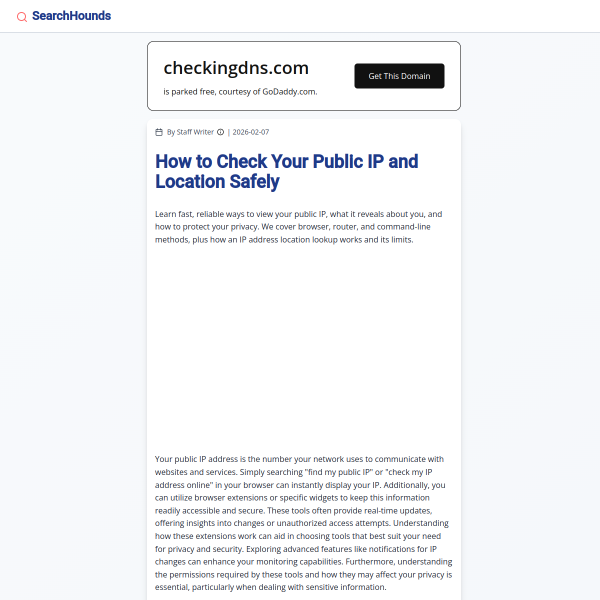 checkingdns.com