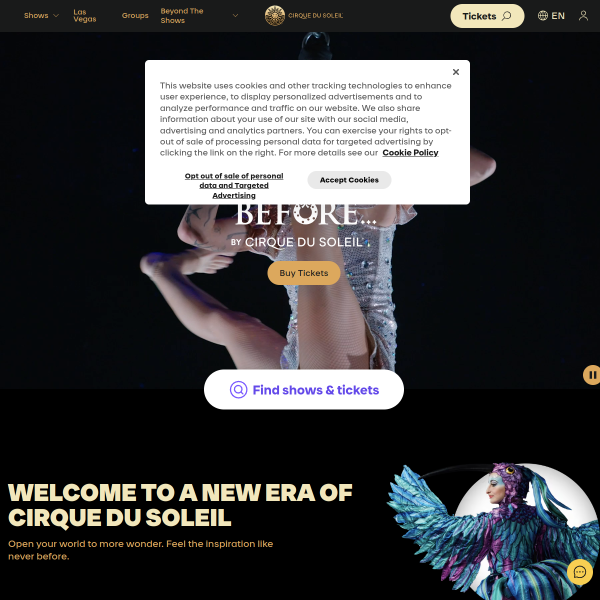 cirquedusoleil.com