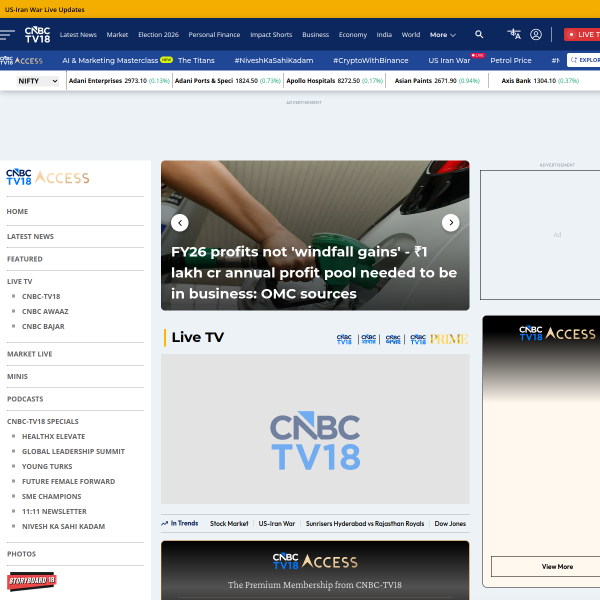 cnbctv18.com