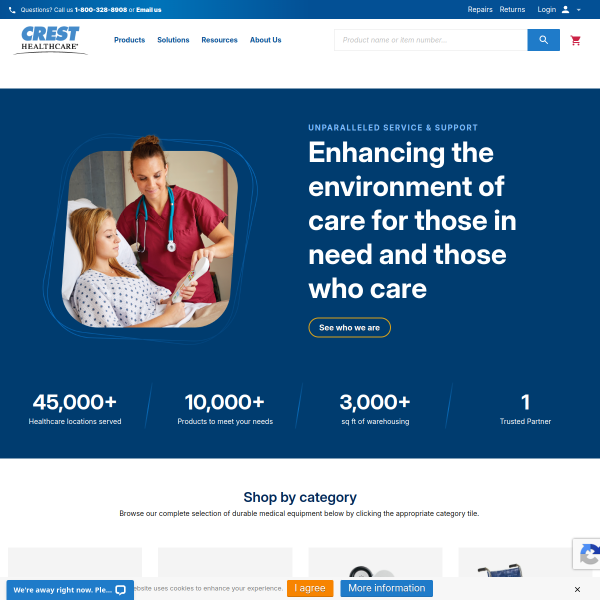 cresthealthcare.com