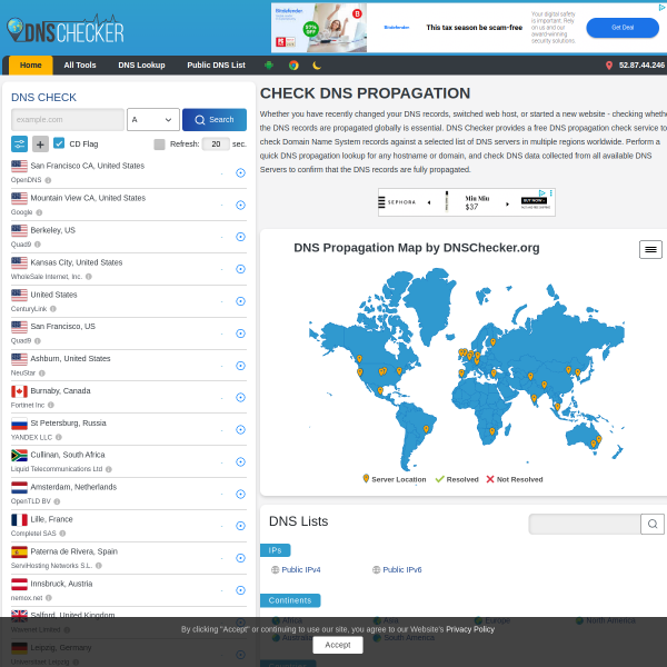 dnschecker.org