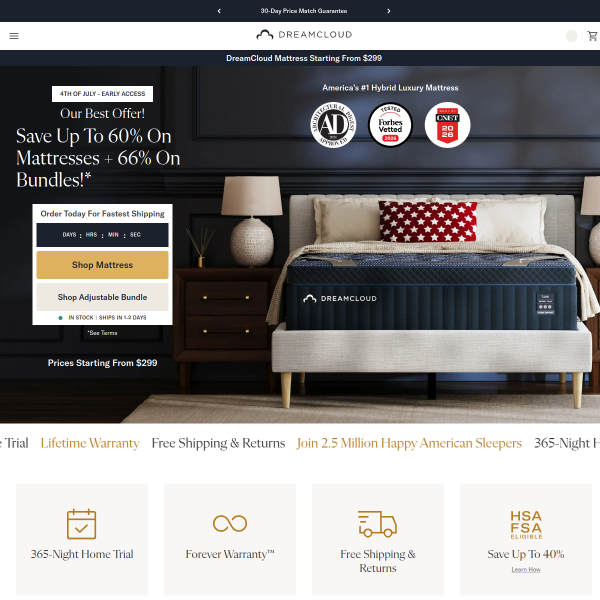 dreamcloudsleep.com