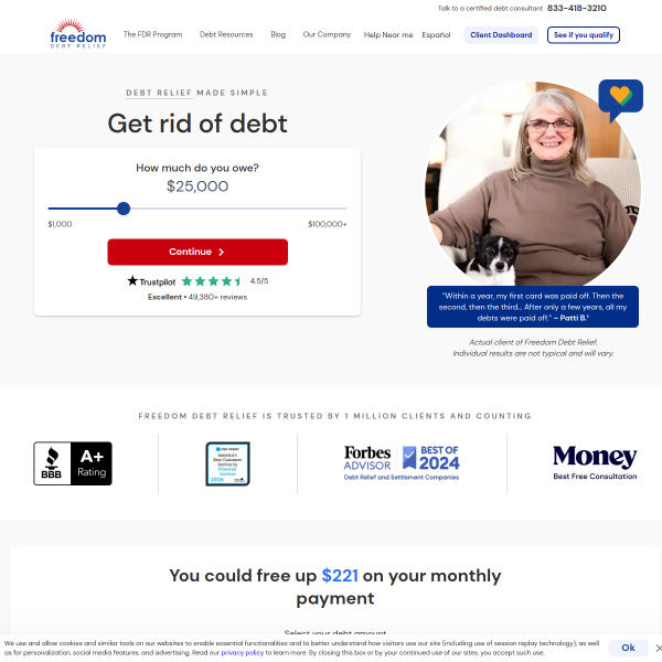 freedomdebtrelief.com