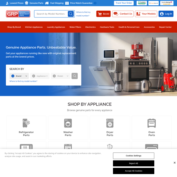genuinereplacementparts.com