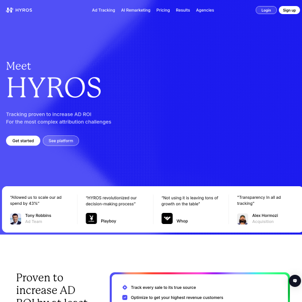 hyros.com