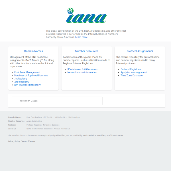 iana.org
