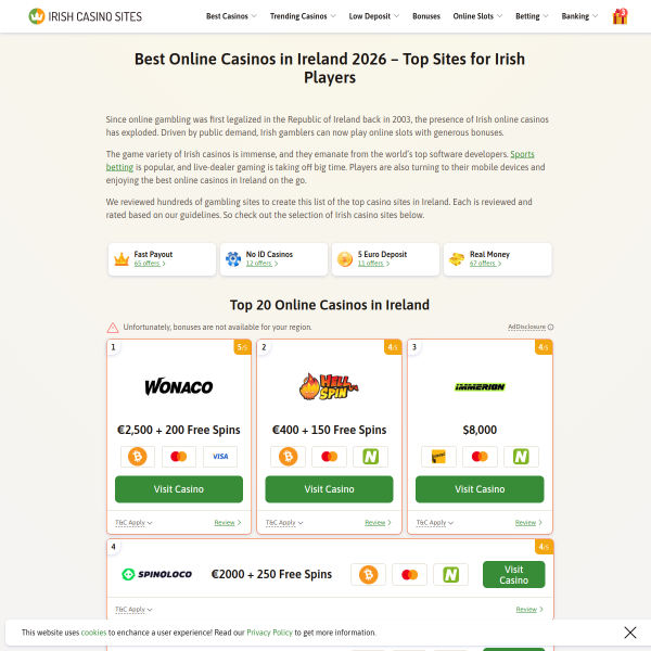 irishcasinosites.com