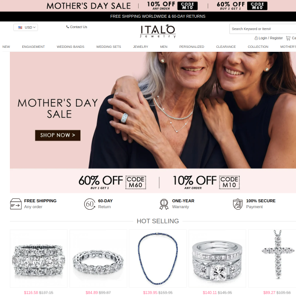italojewelry.com