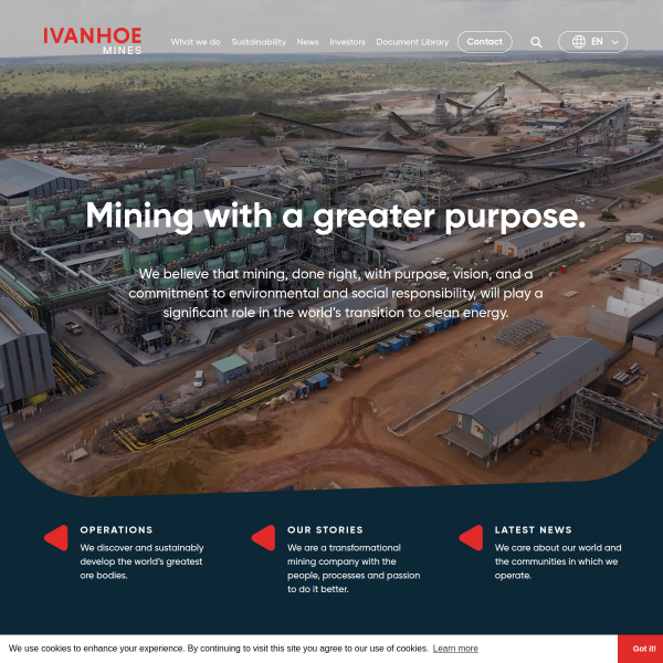 ivanhoemines.com