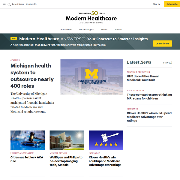 modernhealthcare.com