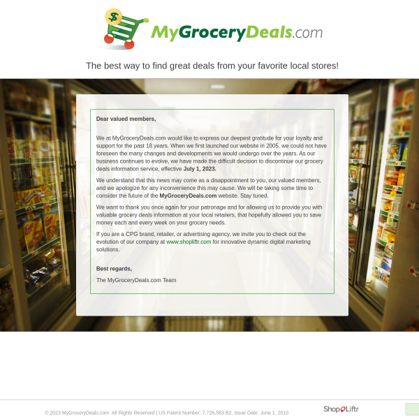 mygrocerydeals.com