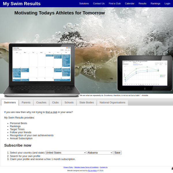 myswimresults.com.au