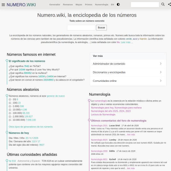 numero.wiki