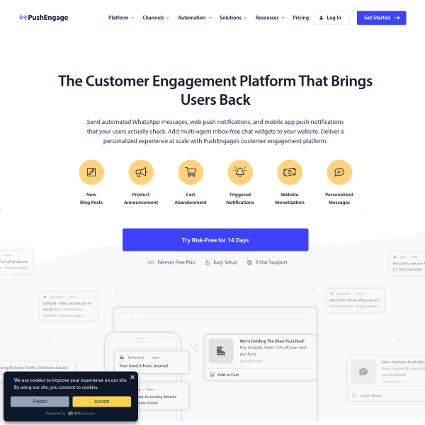 pushengage.com