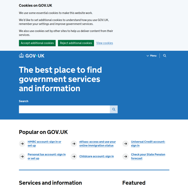 service.gov.uk