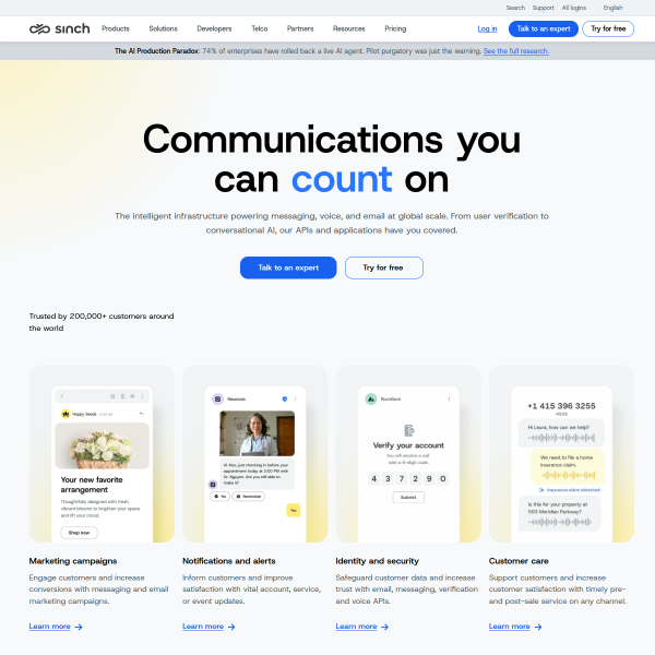 sinch.com