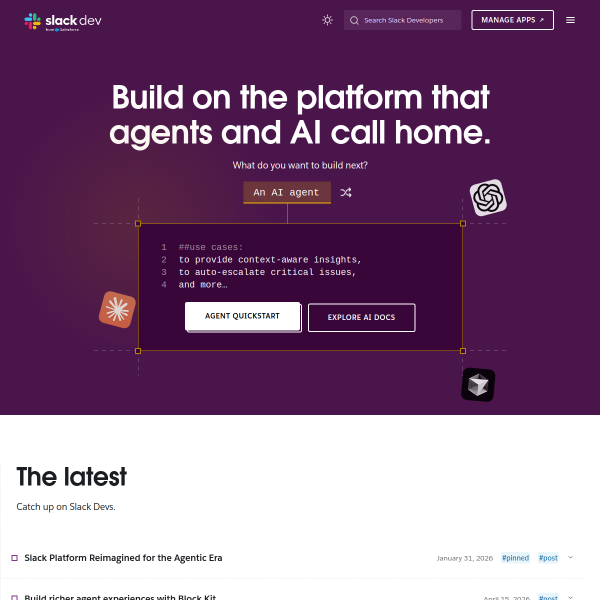 slack.dev