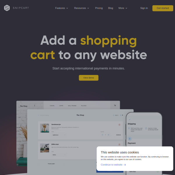 snipcart.com